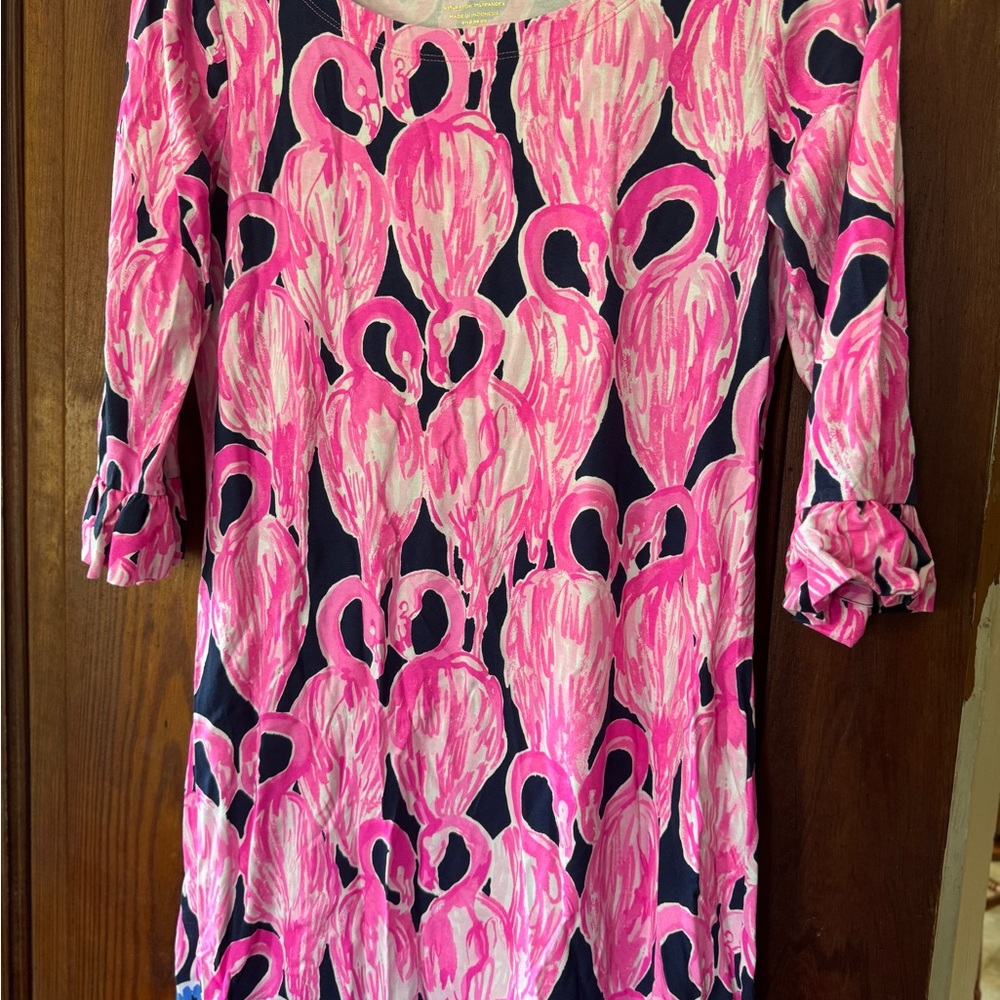 Lilly Pulitzer Flamingo Dress